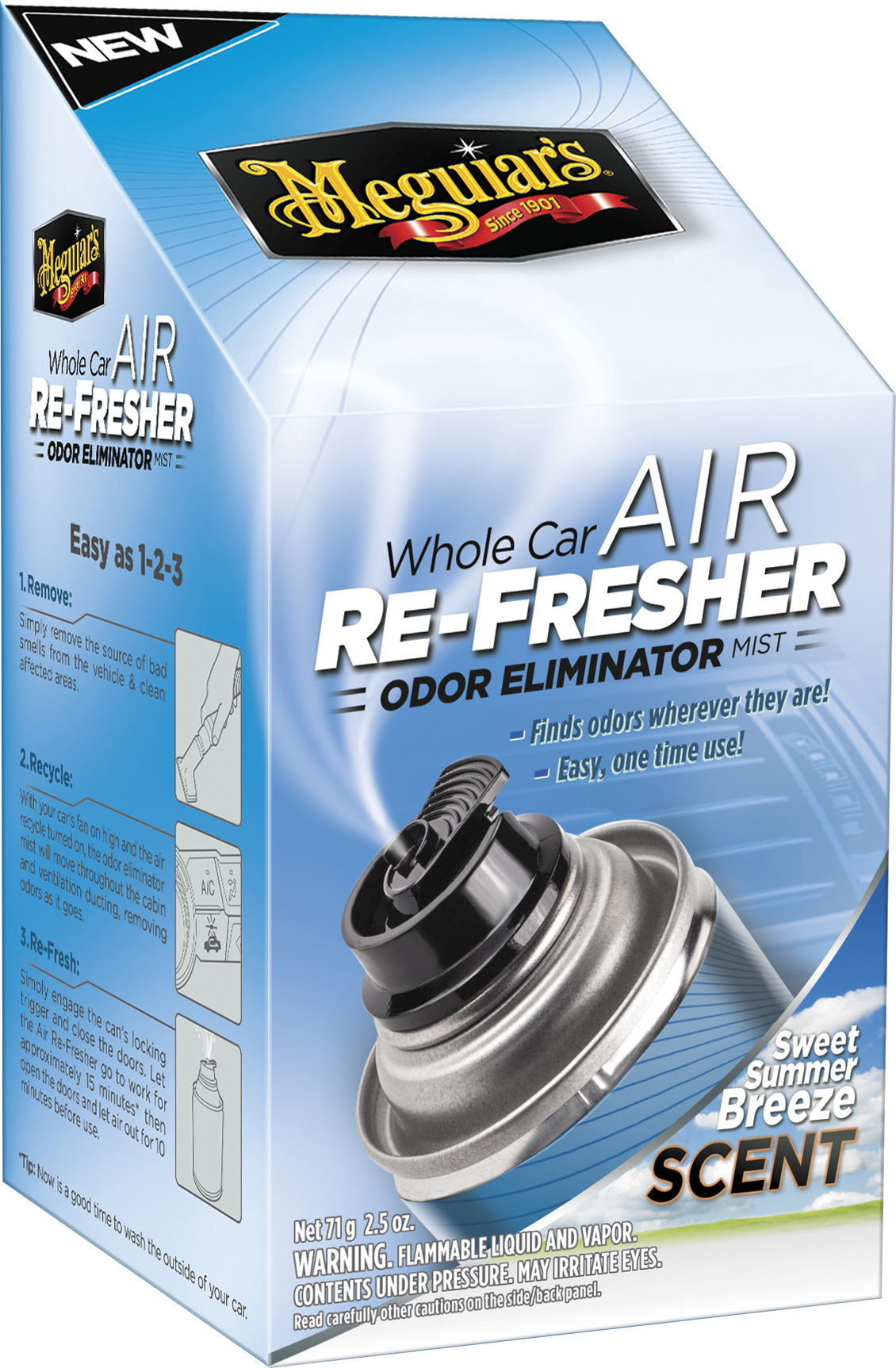 Meguiars Whole Car Air Refresher Summer Breeze