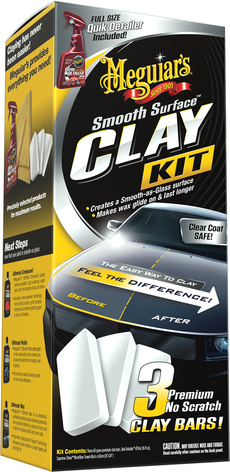 Meguiars Smooth Surface Clay Kit - Afbeelding 3
