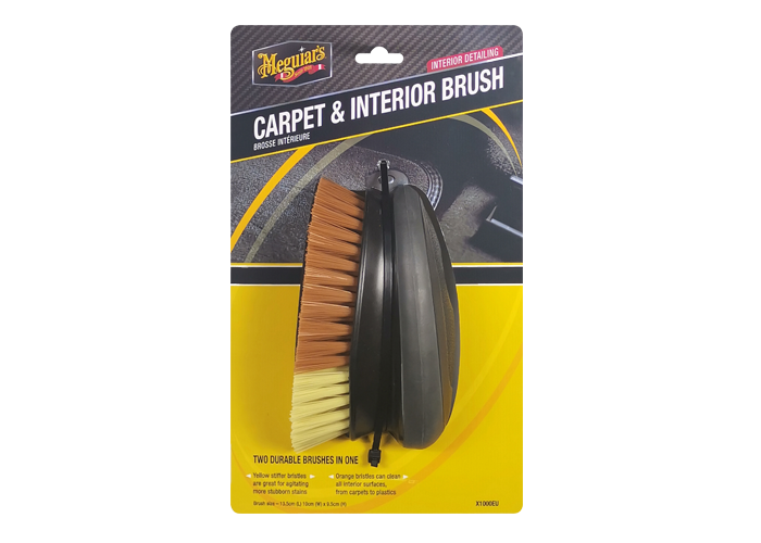 NIEUW: Meguiar’s Carpet & Interior Brush
